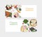 Malaysian restaurant hand drawn banner vector template. Traditional oriental dishes and appetizers realistic