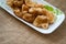 Malaysian style battered and deep fried dory fish cubes.