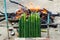 Malaysian traditional food \'Lemang\' on firewood kitchen.