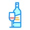 malbec red wine color icon vector illustration