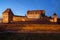 Malbork Castle at Night in Poland