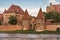 Malbork Poland - Fragment of Marienburg Castle