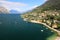 Malcesine at the eastern shore of Lake Garda. Lombardy, northern Italy, Europe.