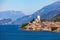 Malcesine resort town on Lake Garda Northern Italy