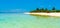 Maldives paradise sandy beach, Hangnaameedhoo, Maledives. Copy space for text