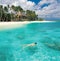 Maldives seascape