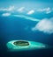 Maldives, view from the seaplane