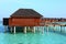 Maldives water house