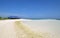 Maldivian beach with white sand