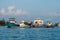 Maldivian fishing boat in male