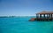 Maldivian port jetty on Male island