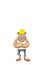 Male building worker wearing a tool belt