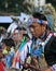 Male fancy dancer at Indian Pow Wow