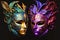 male and female carnival mask for venetian festive party holiday