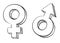 Male and female symbols