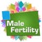 Male Fertility Circular Colorful Squares