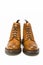 Male Footwear Ideas. Pair of Premium Tanned Brogue Derby Boots