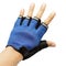 Male hand wearing cycling gloves