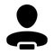 Male icon vector remove user person profile avatar with minus symbol in flat color glyph pictogram