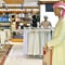 Male mannequin in traditional Arabic clothing, UAE