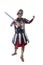 Male Model in Roman Soldier Costume