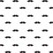 Male mustaches accessories pattern background