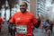 Male in the Santiago de Chile Marathon 2022