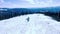 Male snowboarder fell against panoramic winter mountains background in slowmotion. 1920x1080