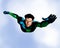 Male Superhero flying