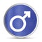 Male symbol icon prime blue round button vector illustration design silver frame push button