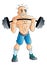Male Weightlifter, illustration