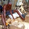 Male woodcarver working at Akamba Handicraft Industry Cooperative Society Mombassa