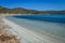 Malfatano beach in south sardinia