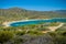 Malfatano beach in south sardinia