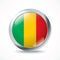 Mali flag button