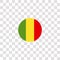 mali icon sign and symbol. mali color icon for website design and mobile app development. Simple Element from countrys flags