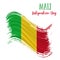 Mali Independence Day background