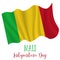 Mali Independence Day background