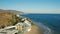Malibu Aerial Coastline Homes