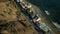 Malibu Aerial Coastline Homes