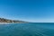 Malibu coastline on a beautiful sunny summer day, California