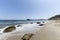 Malibu Pier Beach with Motion Blur Surf