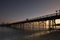 Malibu Pier Taken At Sunset With Long exposure