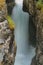 Maligne Falls through the narrow Maligne Canyon