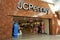 Mall interior entrance to JC Penney retailer