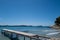 The Mallorca coastline in summer