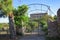 Mallorca, Spain - 12 June, 2023: Entrance to a Traditional Finca farmhouse near Deia, Mallorca