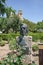 Mallorca, Spain - 18 June, 2023: Bust of composer Frederic Chopin in the gardens of the town hall, Valldemossa, Mallorca