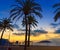 Mallorca sunrise in Magaluf Palmanova beach