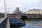 MALMO, SWEDEN - 23 OCTOBER 2016: Boats on a river in Malmo, Sweden